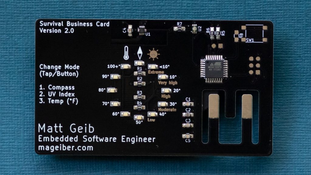 PCB Survival Business Card V2.0